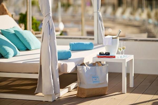Day Pass in a Balinese Bed with Moët & Chandon Inclusive Collection by Hyatt Day Pass in a Balinese Bed with Moët & Chandon Inclusive Collection by Hyatt